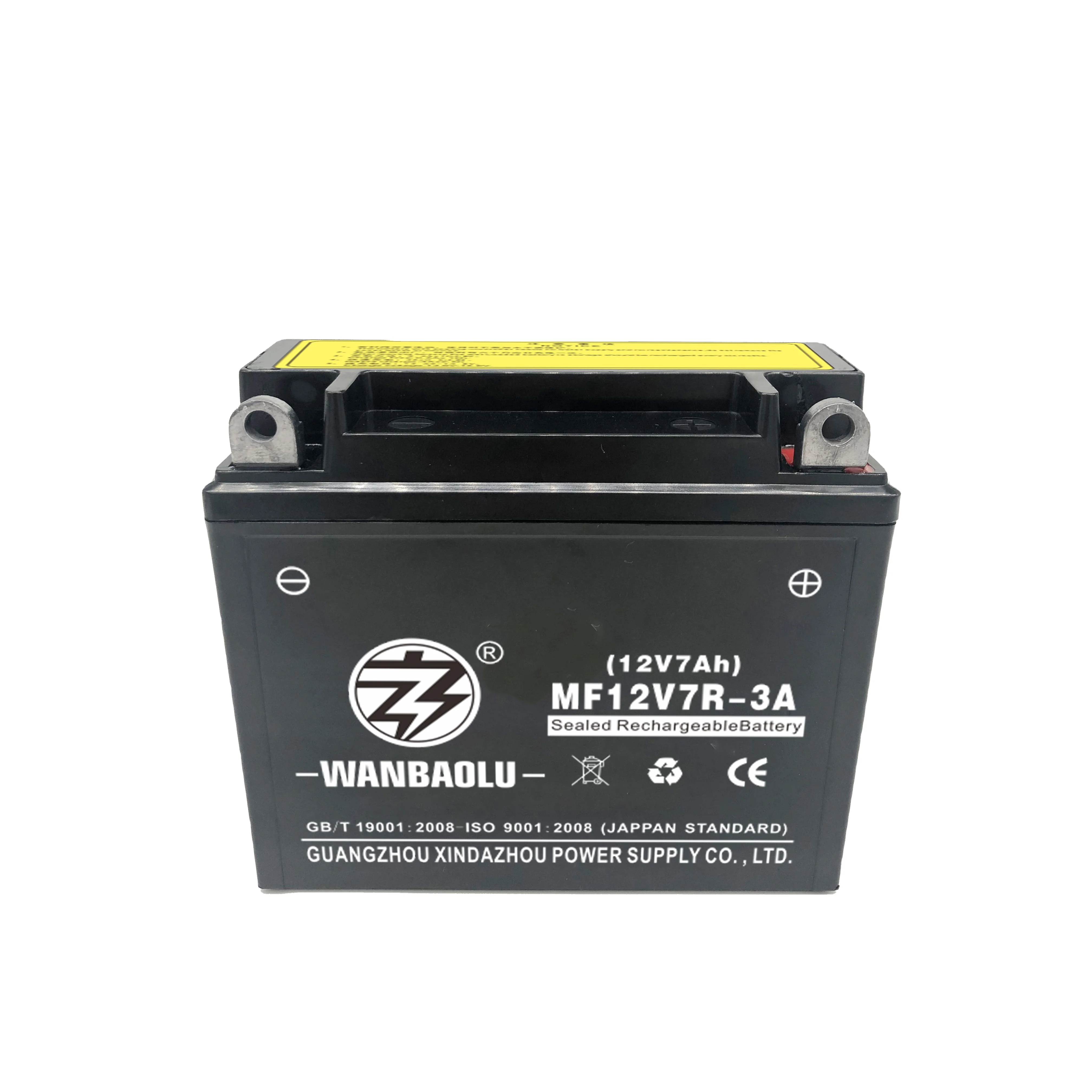 lead-acid cell  motorcycle battery 12V 7ah motorcycle starter long cycle life