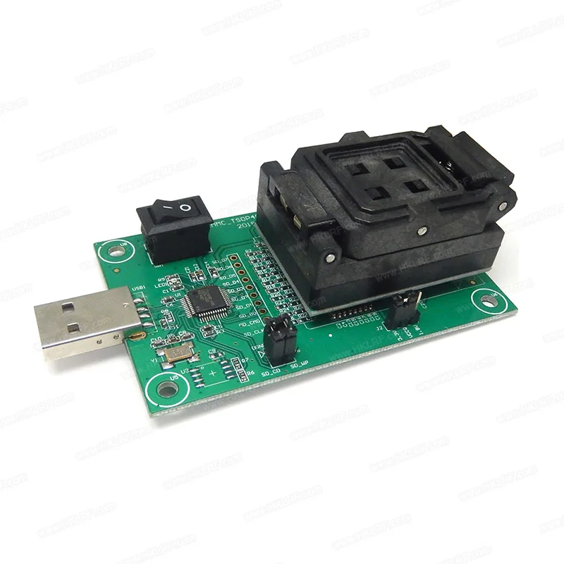 Тест IC памяти на носителе eMMC BGA153 BGA169 ic гнездо USB адаптер 11 5x13 мм NAND флэш-тест для ключевой