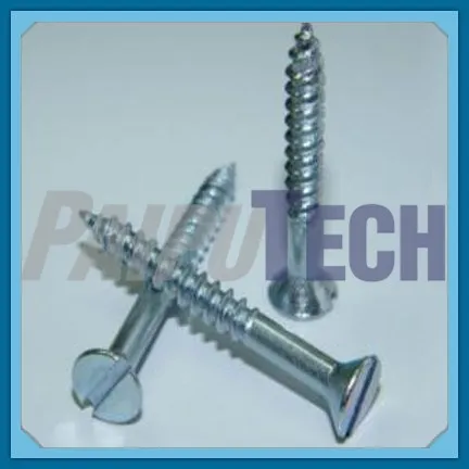 DIN 97 Slotted Countersunk Head Wood Screws/DIN 97 Slot flat Head Wood Screws with Galvanization