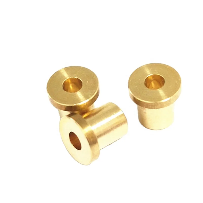 OEM Auto Lathing Brass Flange Spacers