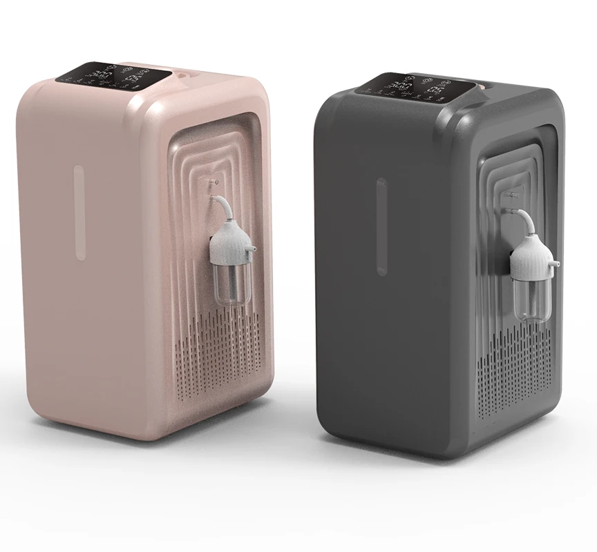 New Design SPE PEM Water Electrolysis Portable Intelligent Oxygene Hydrogen Generator Inhaler For Health Care