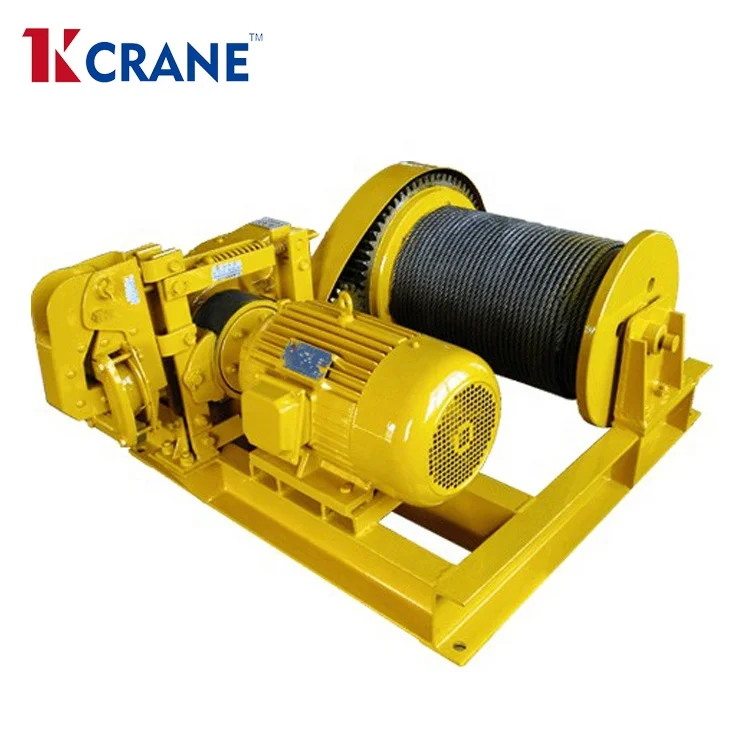 Mechanical Cable Pulling Winch Machine Electric Winch Price