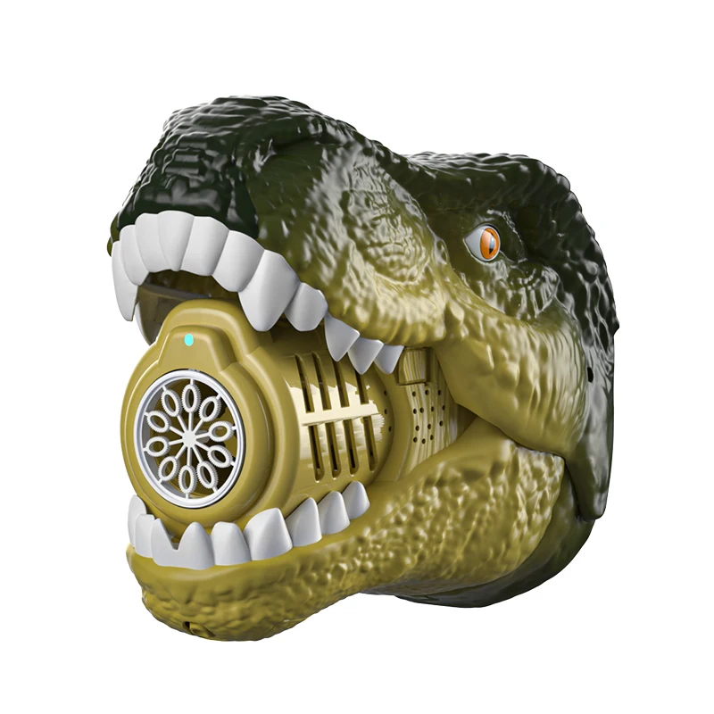 New Design Electric Bubble Gun Machine Dinosaur Soap Bubbles Magic For Children Bubble Toys