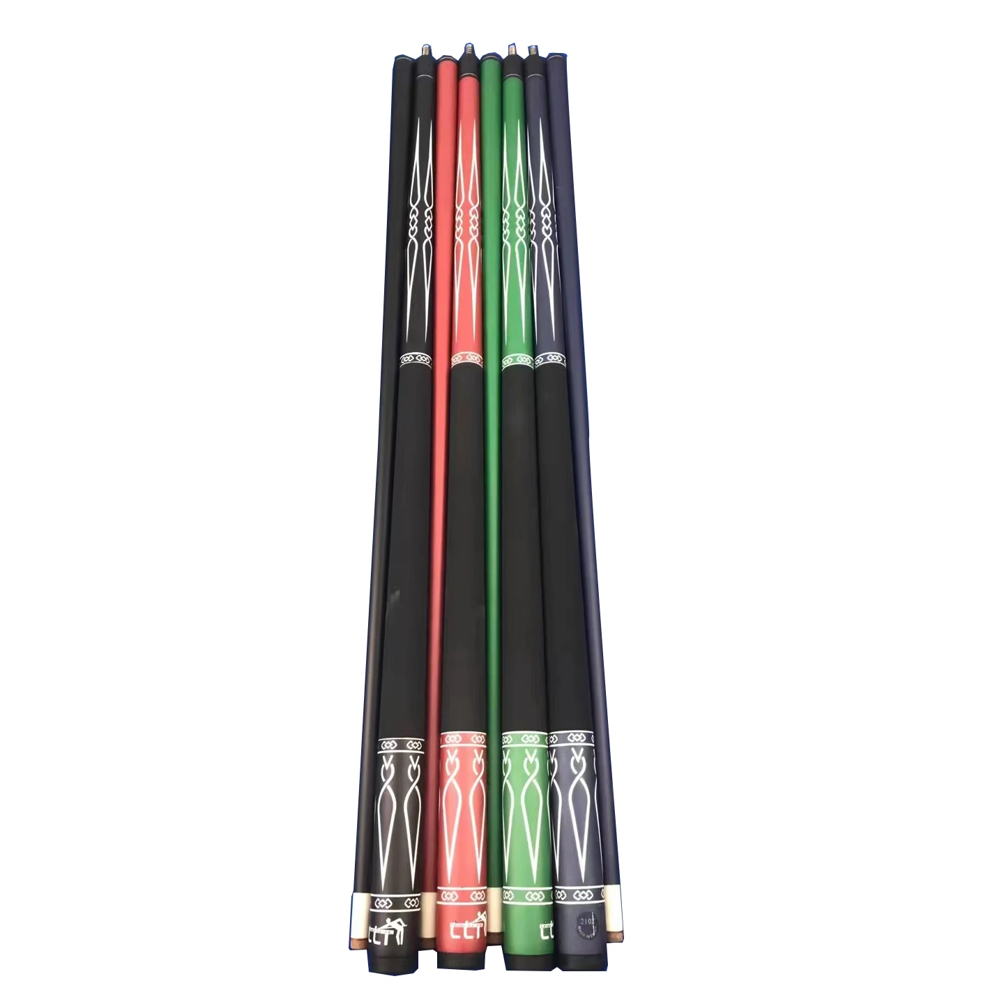 High quality 1/2 carbon fiber pool cue sticks billiard