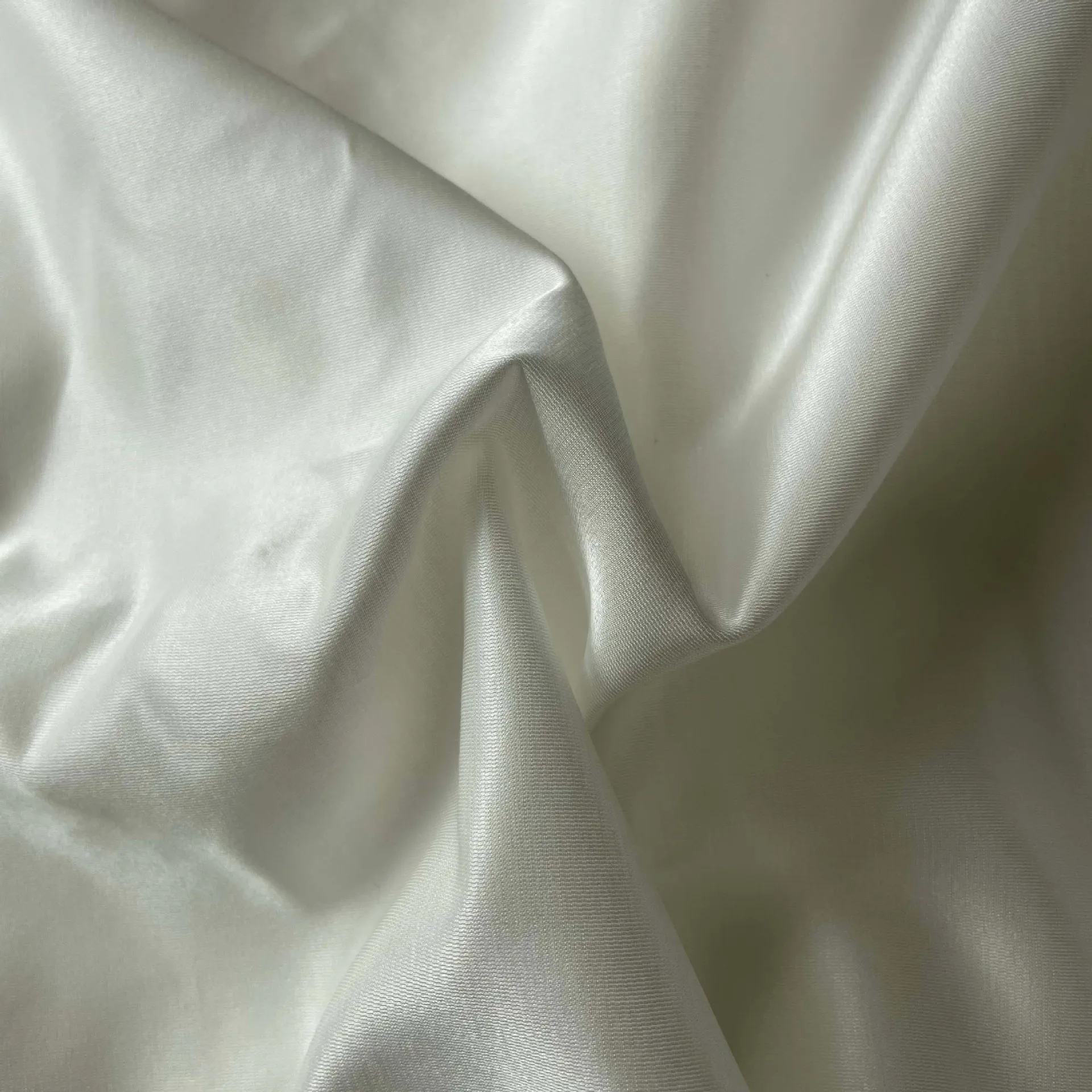 19mm 140cm Silk Cotton Satin  25% Silk+75%Cotton Fabrics for Dress/Garment/Scarves 80gsm