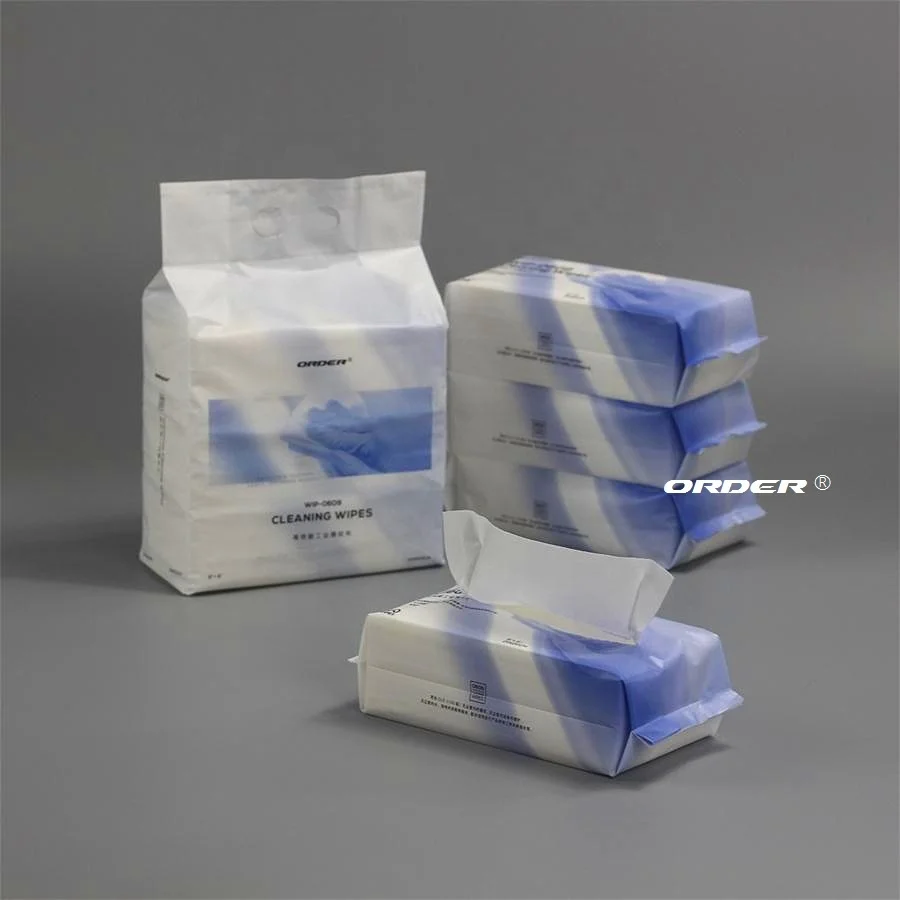Manufacture supplier OEM critical environments light duty electronic industrial cleaning wipes rags