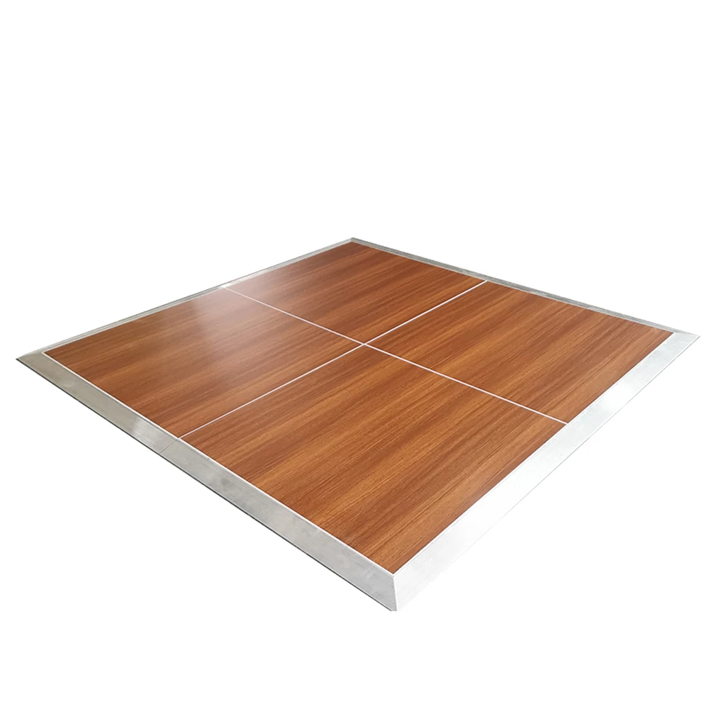 ANYCASE Wood flooring 4x4 Easy Install 3x3 Plywood Outdoor Wood Tent dance floor for weddings events