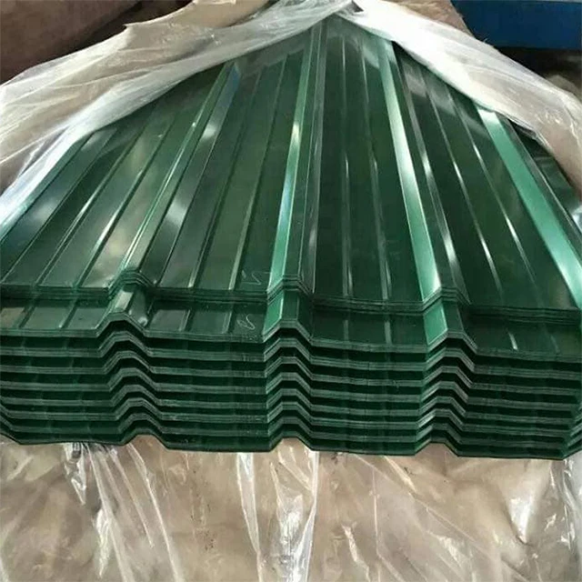 High quality cold rolled steel plate sheet color coated aluminium galvanized 22 gauge corrugated Steel Roofing Sheet