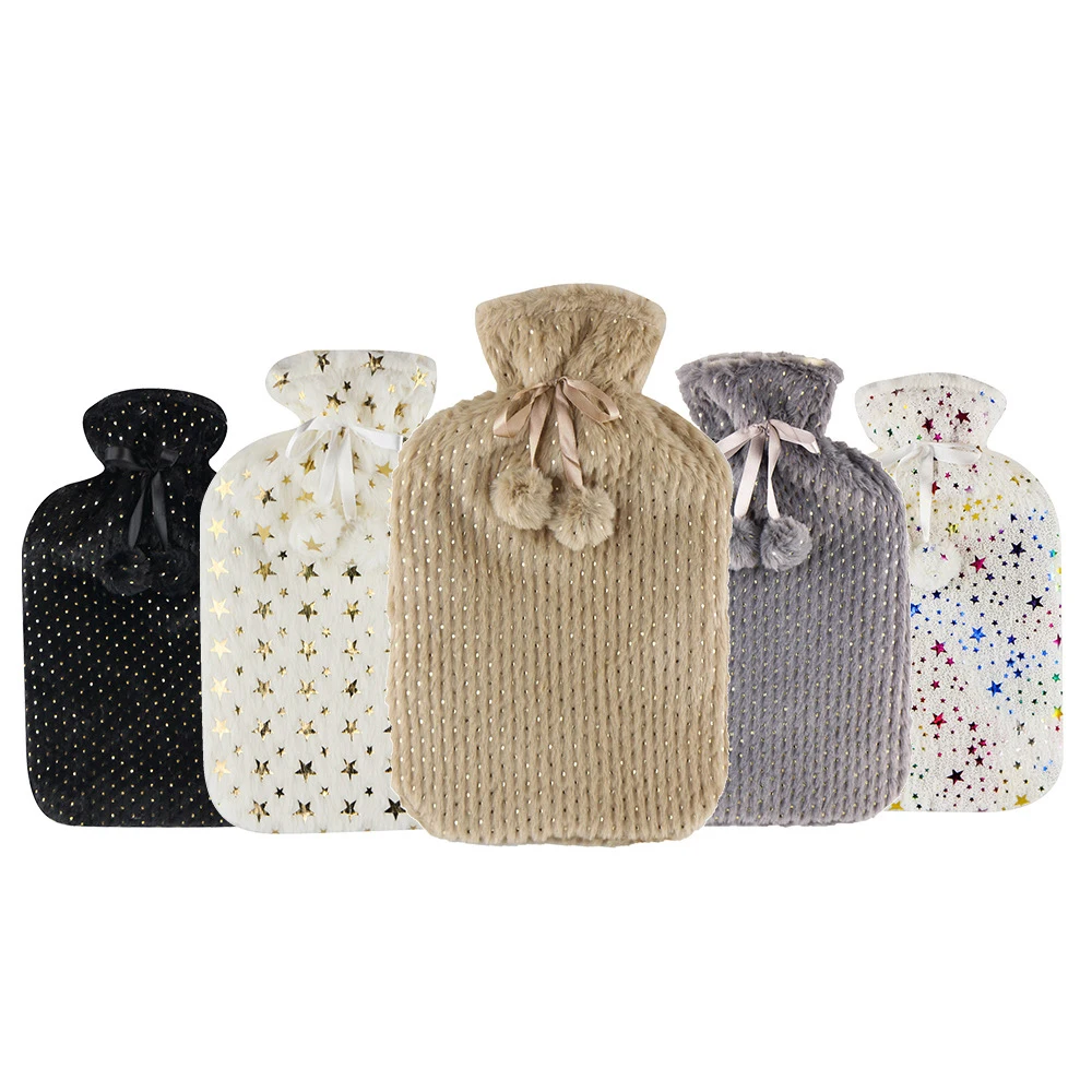 
2000ml Classic Mini Hot Water rubber Bag with Cover 