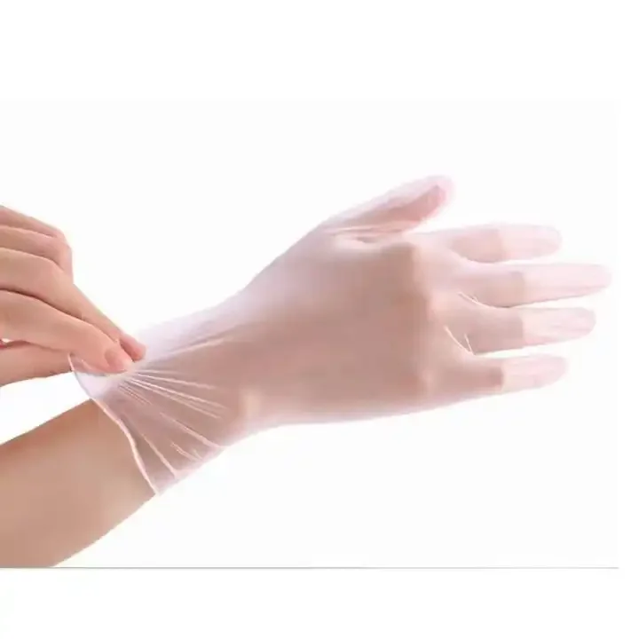 Wholesale Latex Vinyl Safety Examination Protective PVC Rubber Disposable nitrile Exam gloves for Medical Use