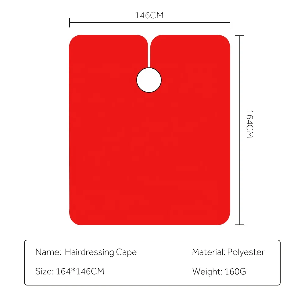 Hot Selling 3 Colors Haircut Apron Haircut Salon Hairdressing Cape Apron For Barber Shop