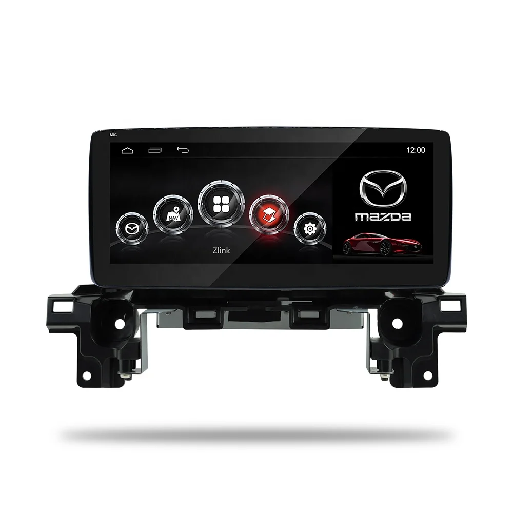 8-ядерный автомобильный радиоприемник для Mazda CX5 с 10 25 дюймовым IPS-экраном и поддержкой двойной системы оригинальным джойстиком