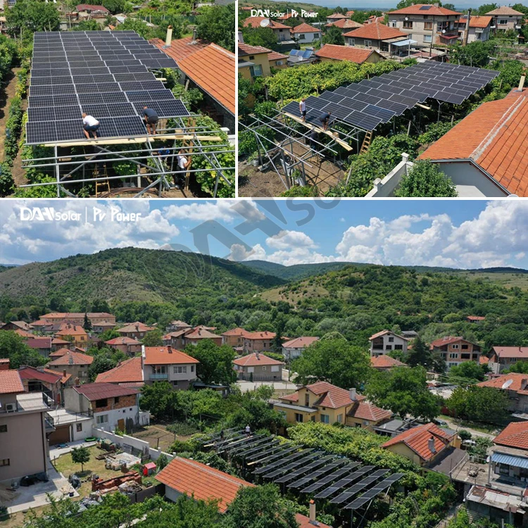 Солнечные энергетические панели 550 Вт высокоэффективные моно фотогальванические 540 560 черные