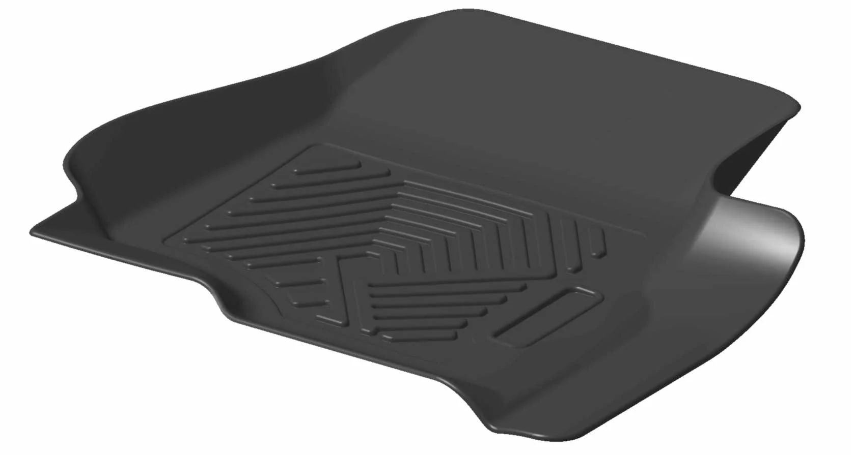 Anti Slip Weatherproof Custom Fit Luxury 3D TPE Car Floor Mats For Ford F150 15-20