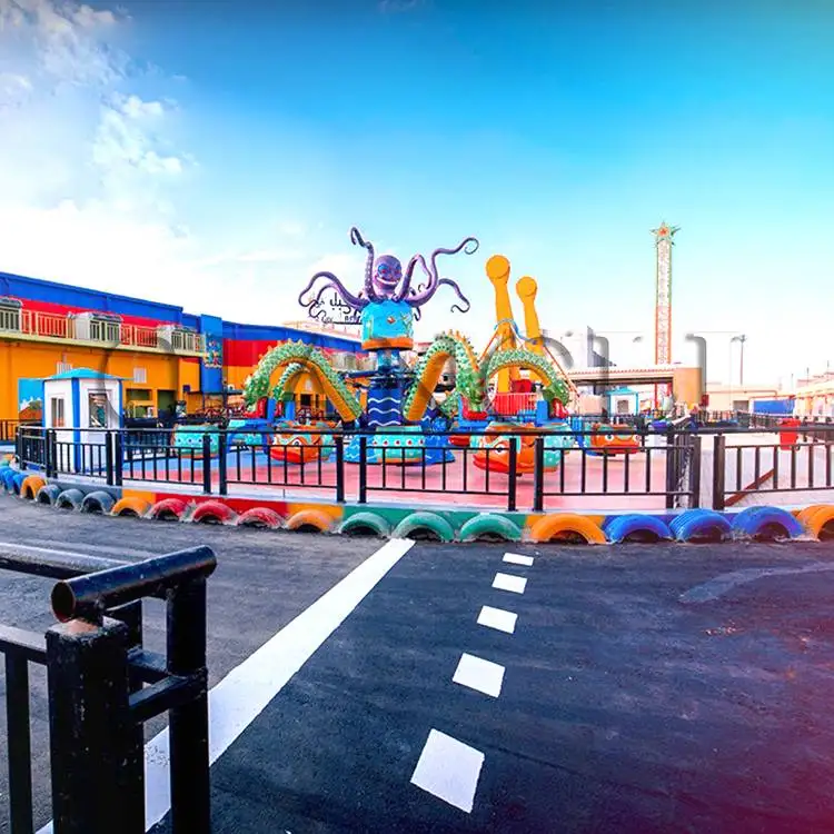 Theme Park Carnival Games Fun Fair Amusement Park Fun Park Equipment Attraction Rotary Octopus