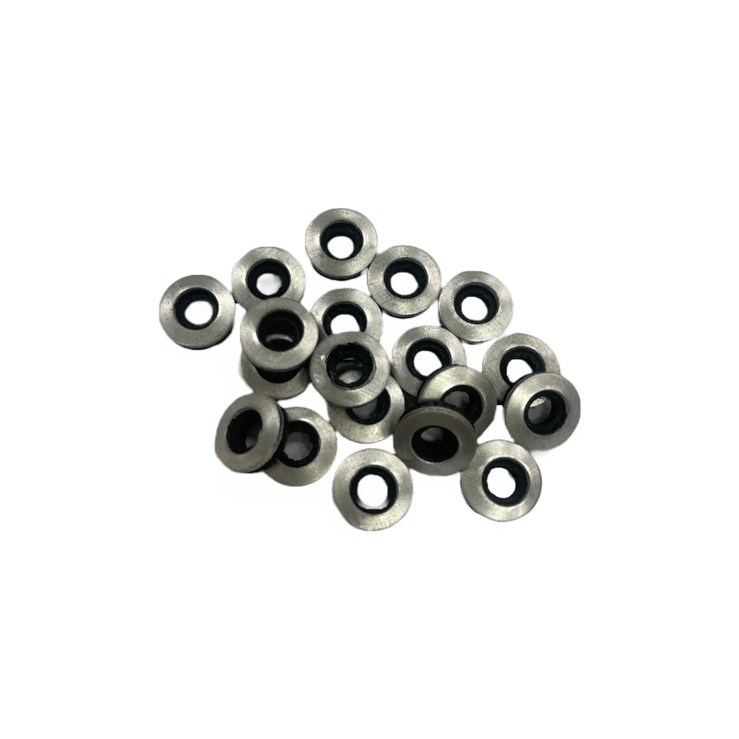 Taiwan Brand Durable Galvanized Steel Sealing Washer Rubber Bonded Sealing Extrusion EPDM Wash OD 9.5 for Export