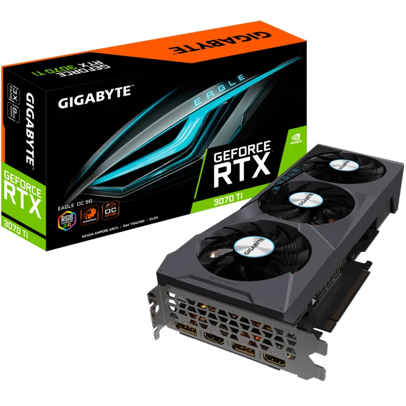 For Gigabyte  RTX 3070 Ti EAGLE OC 8G LHR the falcon computer gaming graphics card 3070 gpu support rtx 3070ti 8gb video