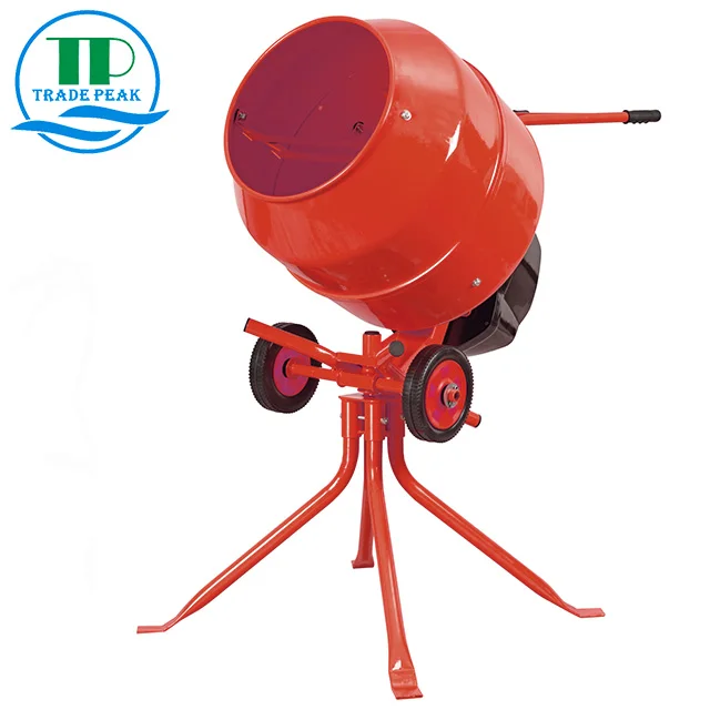 Mobile concrete mixer 135L cement mixer CE