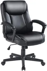 Office Furniture Wholesale  High Back PU Ergonomic Swivel Office Chair OEM Cheap  leather office chair