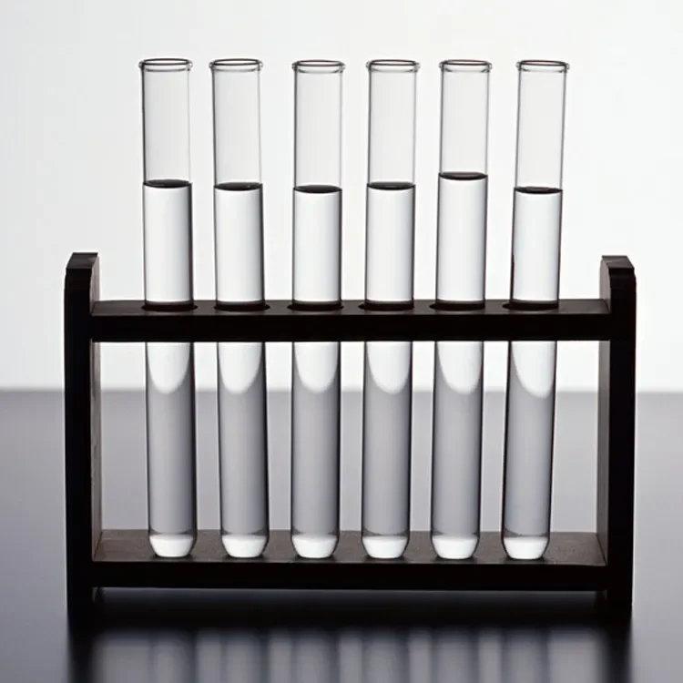 OEM LOW MOQ Disposable High Quality Glass Test Tube With cork and print logo