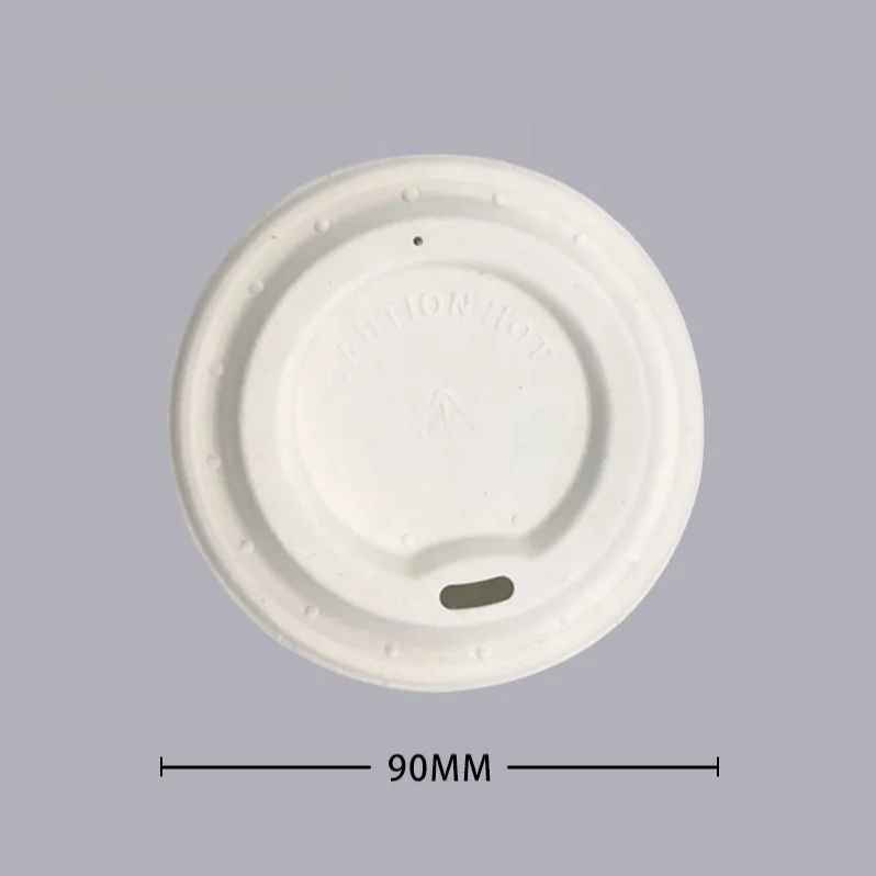 100% biodegradable material Paper Cup with or without lid custom logo custom printing