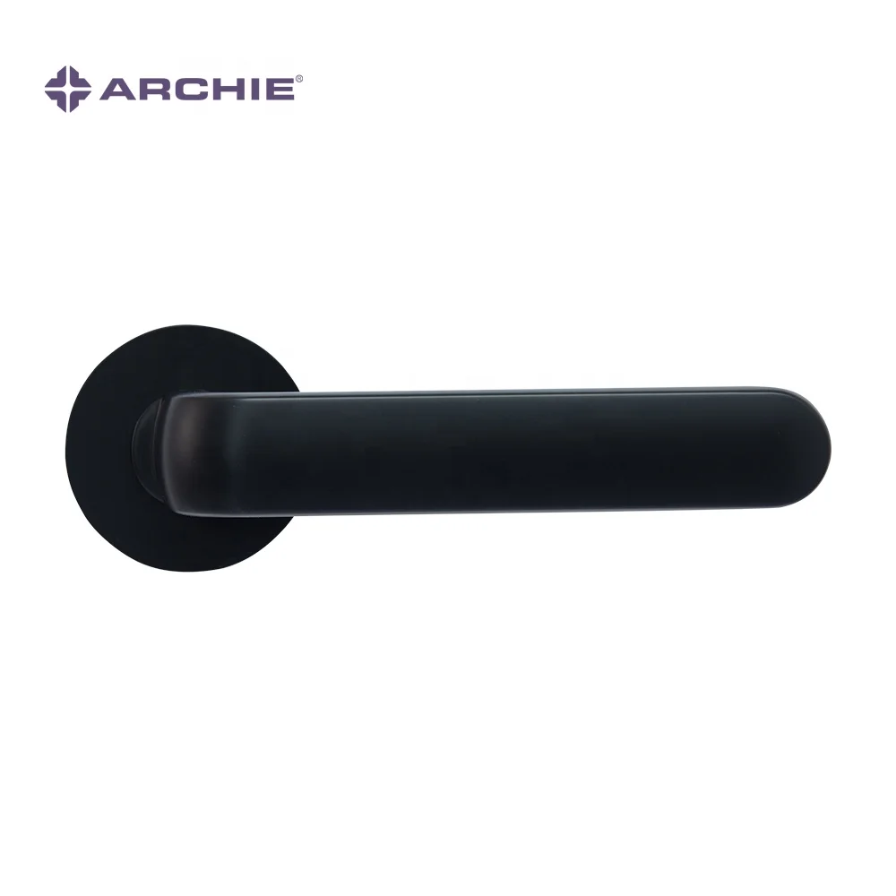 ARCHIE Foshan Supply High Quality Door Handle Black Door Locks For Bathroom