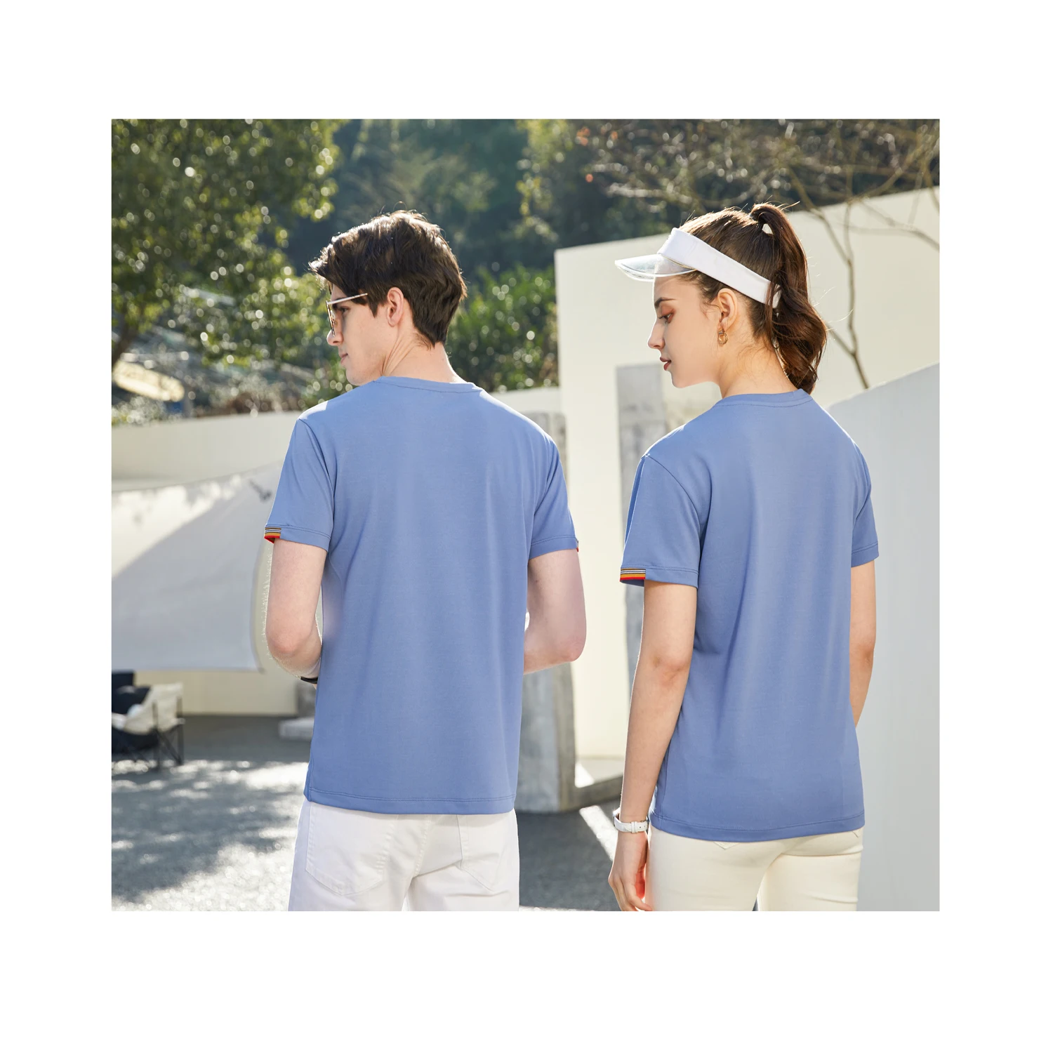 Custom logo embroidered label Apparel Man O-Neck T-Shirt Blank Organic Cotton T Shirt Mens T Shirt Wholesale Clothing Supplier