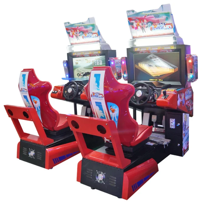 Coin Operated Outrun 32 Car Racing Games Machine Simulator Arcade Simulator Driving Game Machine For Sale