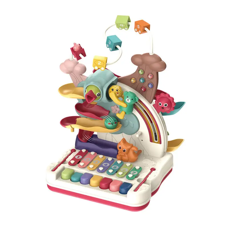 Kids Early Learn Toddler Toys Animal Adventure Plastic Toy Set Educational Baby Toys