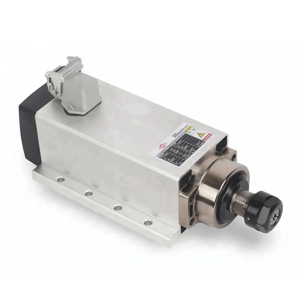 
1.5KW Electric AC Spindle Synchronous Air Cooled Spindle Motor 