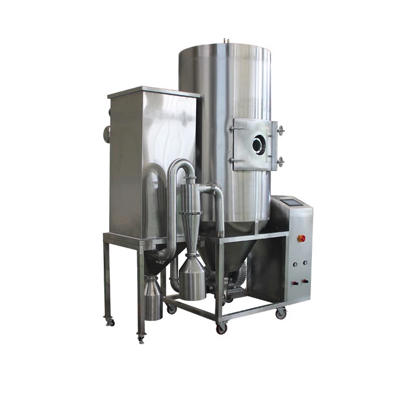 spray dryer for sample with organic solvent