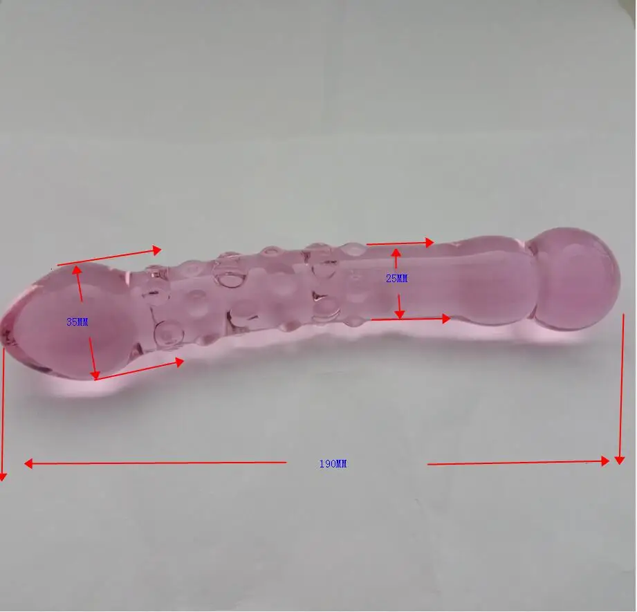 GLASS YONI EGGS pink huge dildos for men and women glass sex toys glass plugs