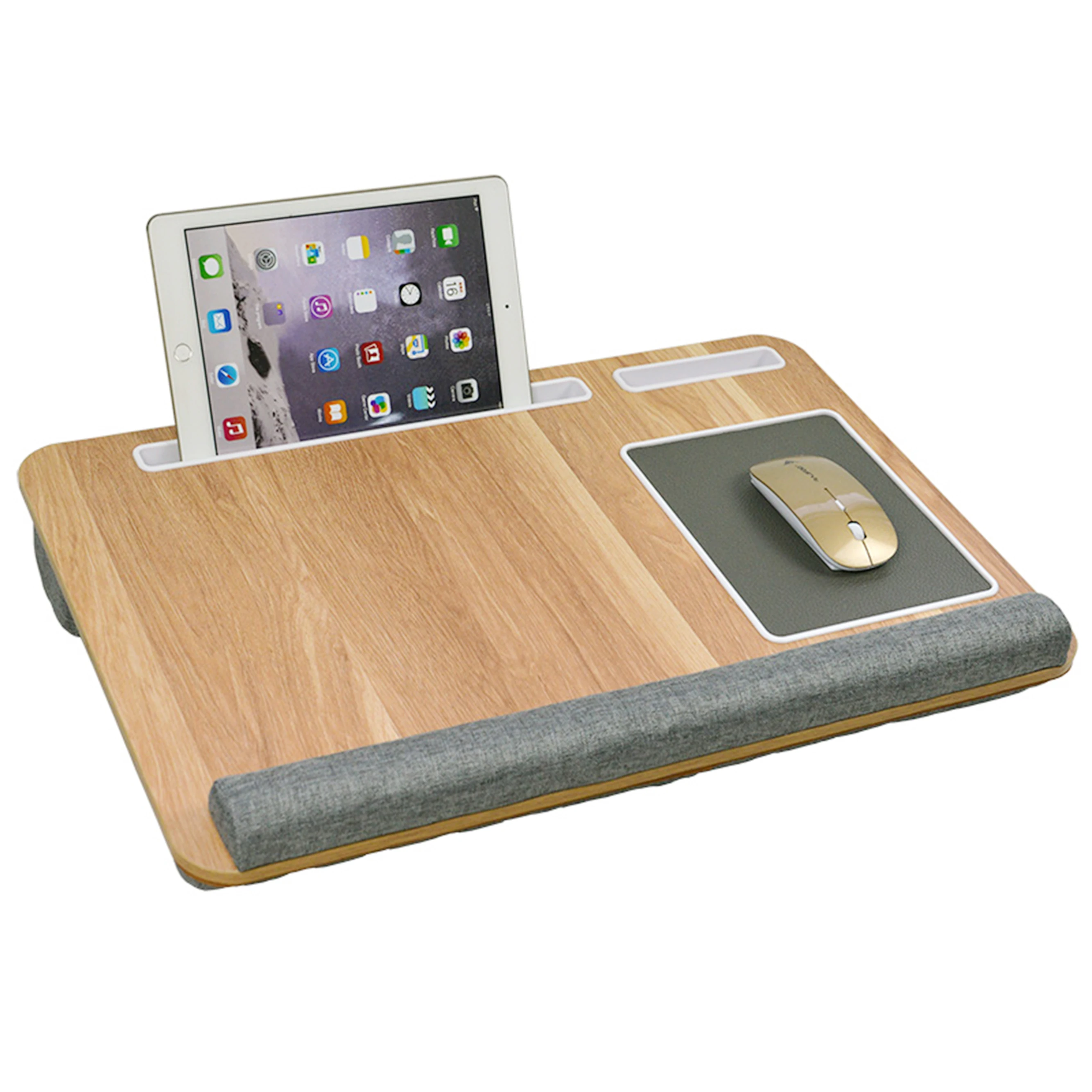 Knee Lap Desk for Couch Laptop Stand Lazy Cushion Laptop Desk With Mouse Pad