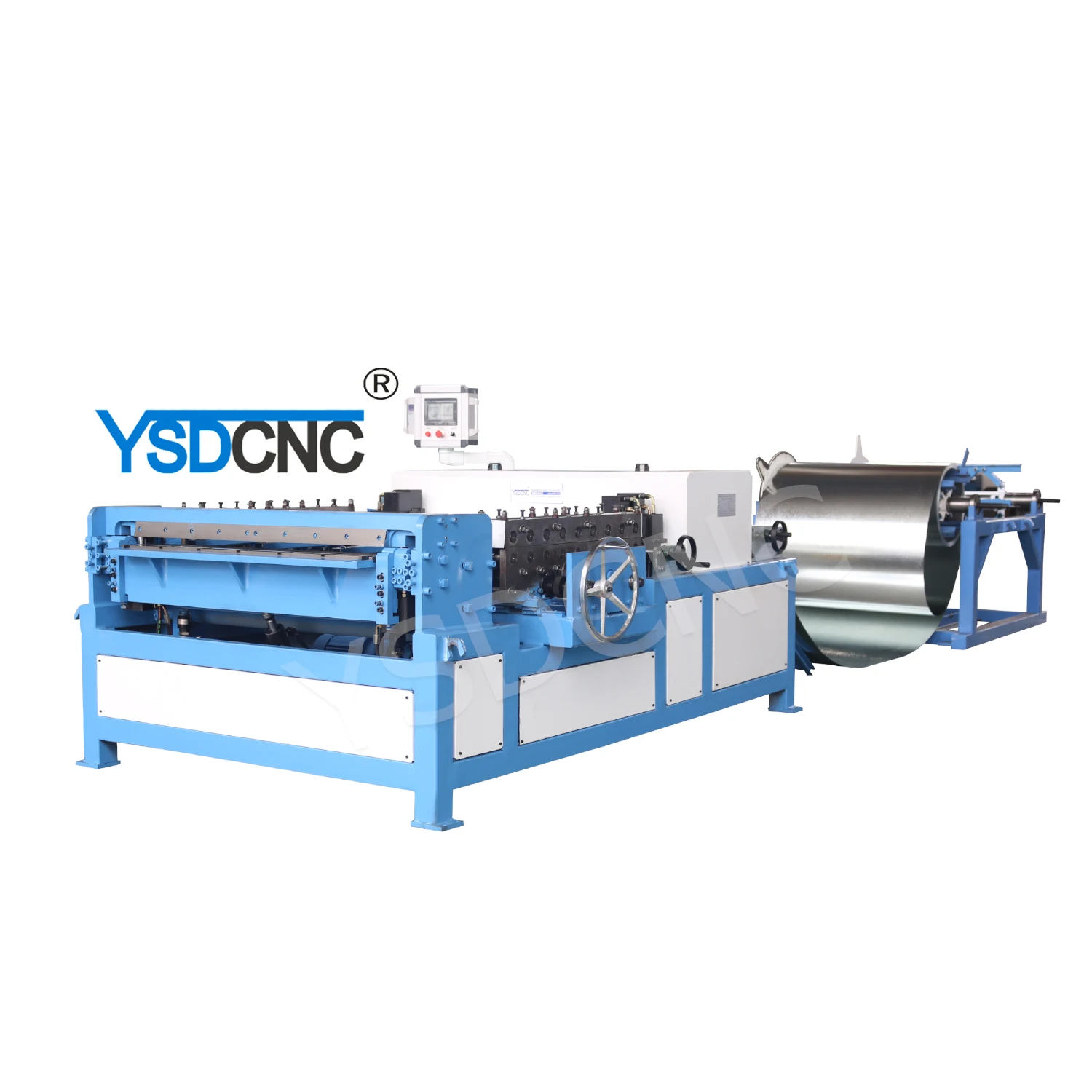 YSDCNC Hvac Ventilation Equipment Air Auto Duct Line 3 Air Duct Forming Air Duct Making Machine