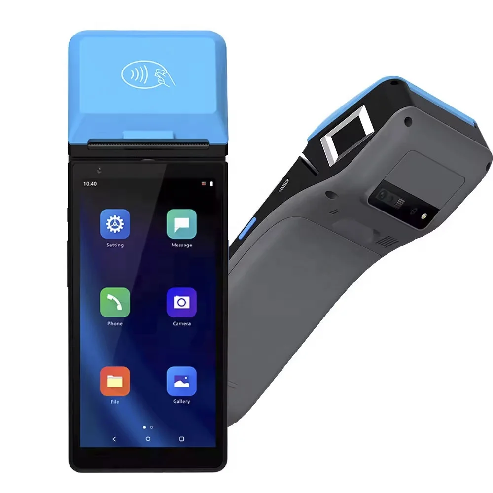 58mm Terminal printer and barcode scanner BT5.0 and earier USB mobile Pos register