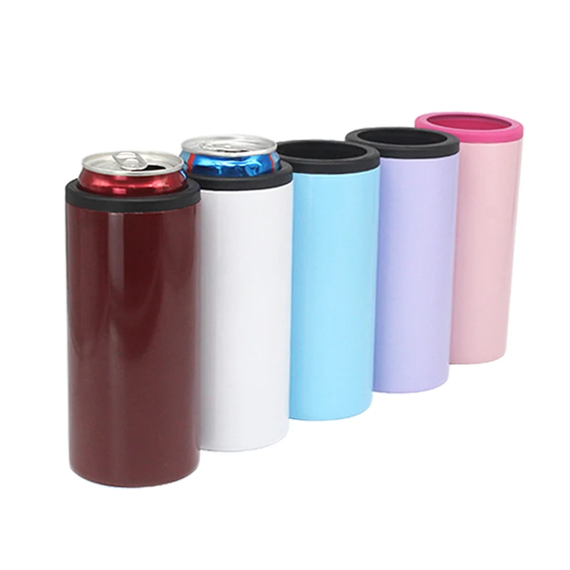 Beauchy кулер для консервных банок 4-в-1, кулер для банок с двойными стенками из нержавеющей стали, изолированные стандартные банки 12 унций