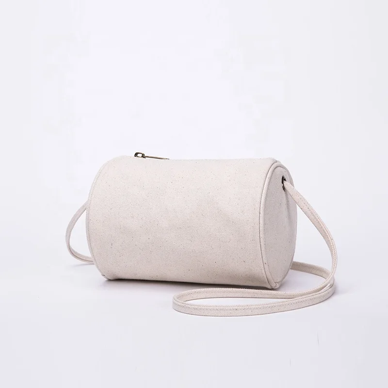 Темпераментная сказочная диагональная упаковка, Корейская Холщовая Сумка через плечо, Женская литературная цилиндрическая сумочка