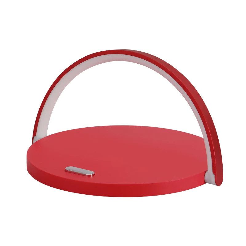 2024 trending product new arrivals touch bedside lamp wireless charger night light with warm dimmer LED light