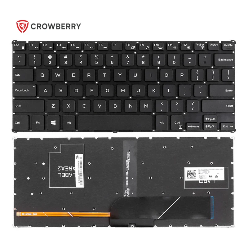 Original US Backlit Laptop Keyboard for Dell Latitude 11-5175 11-5179 Notebook internal Keyboard Replacement English