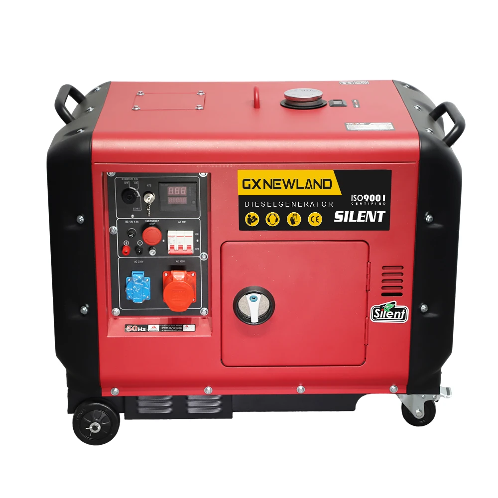 2024 5kw 5kva 400V EMC Durable German Quality Copper Diesel Generator Set