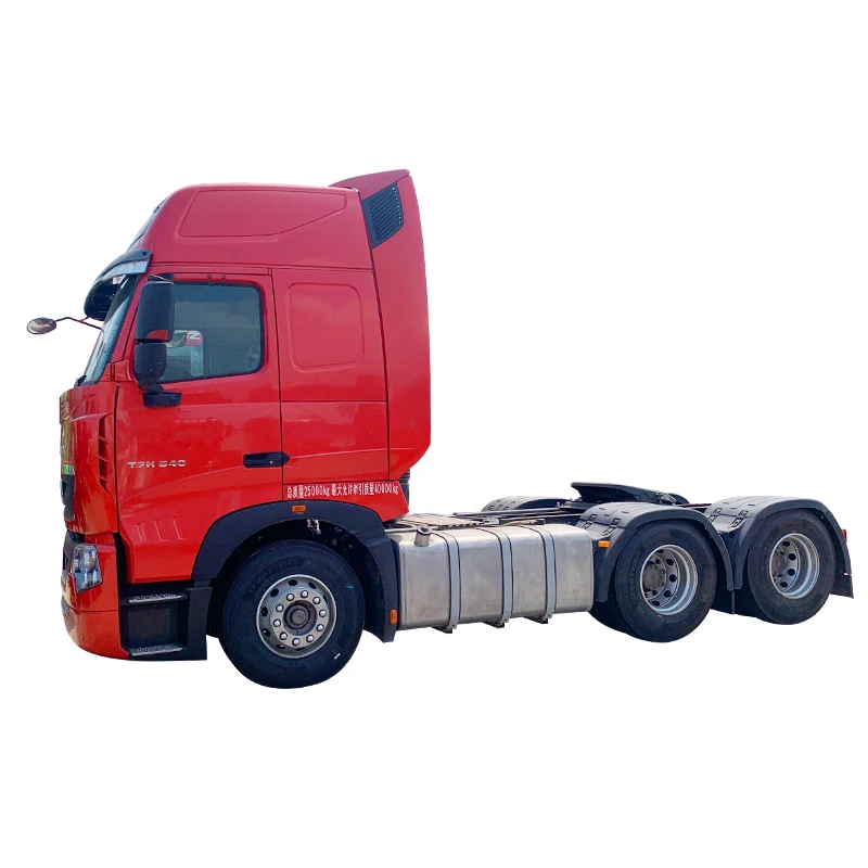 Подержанный индивидуальный грузовик HOWO 6x4 Дизельный трехколесный трактор 10 колес для продажи по низкой цене
