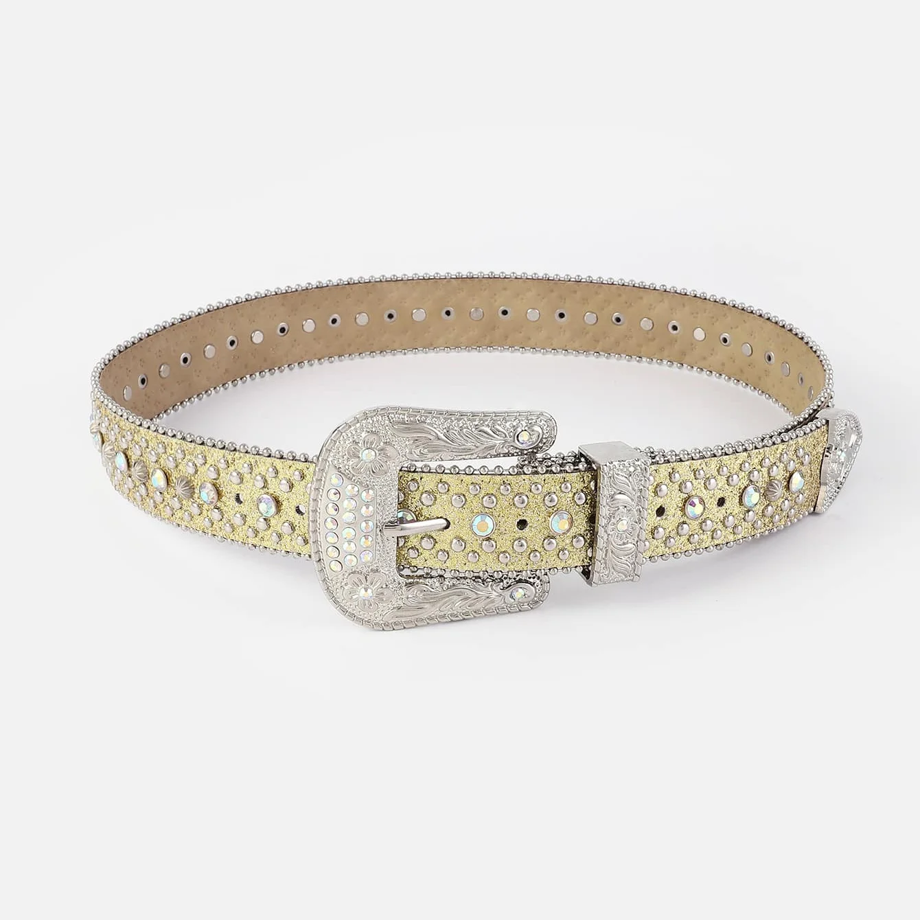 wholesale Bb simon Luxury Rhinestone rivet Metal Leather Belt Men Women Unisex Diamond Studded Sparkle Designer Leather Belts
