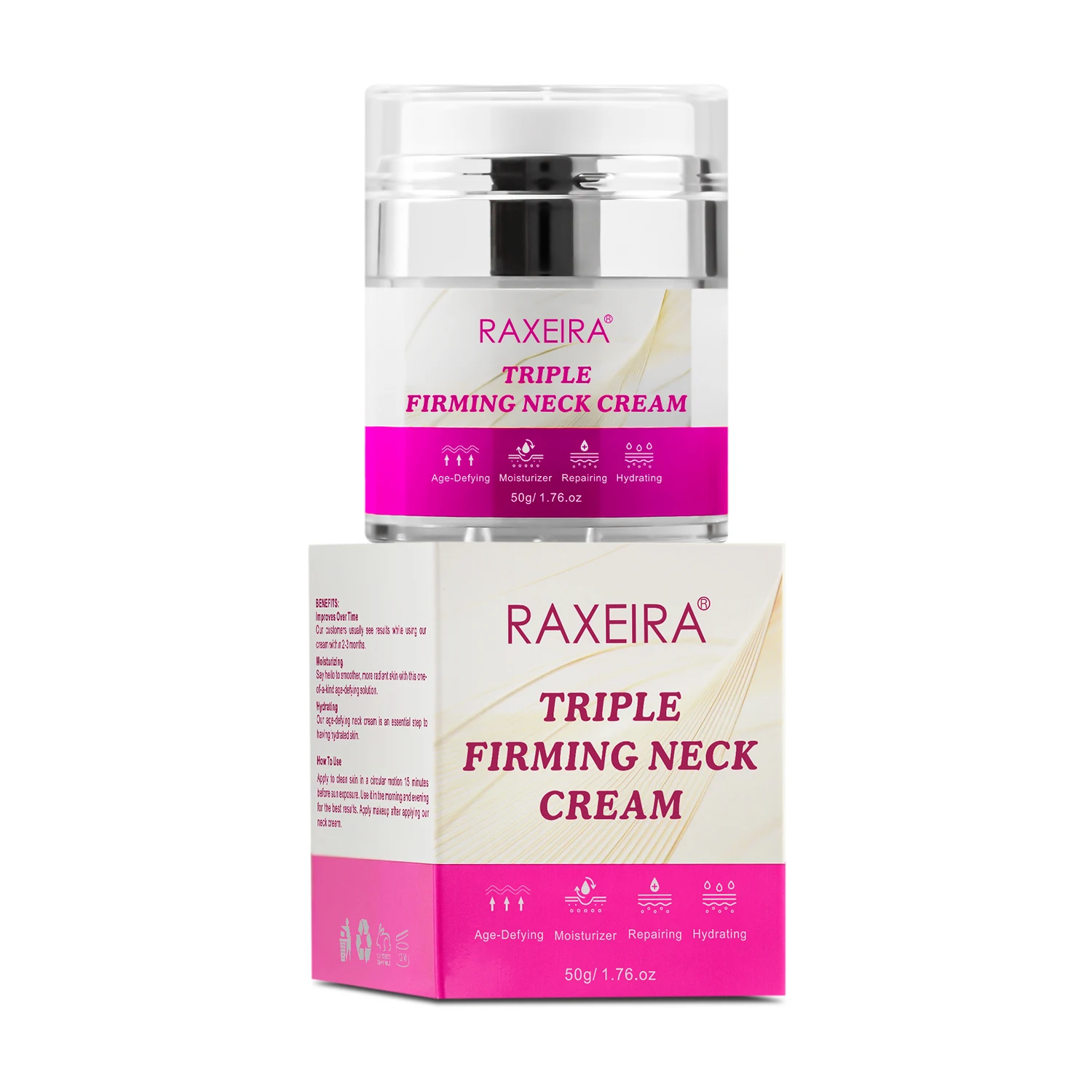 Best Sale Natural Neck Antiwrinkle Cream Private Label Anti Aging Firminig Whitening Neck Cream