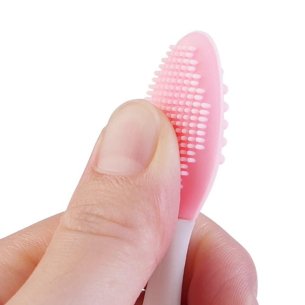 Silicone Nose Cleansing Brush Blackhead Remover Facial Kit for Women Lip Scrubber