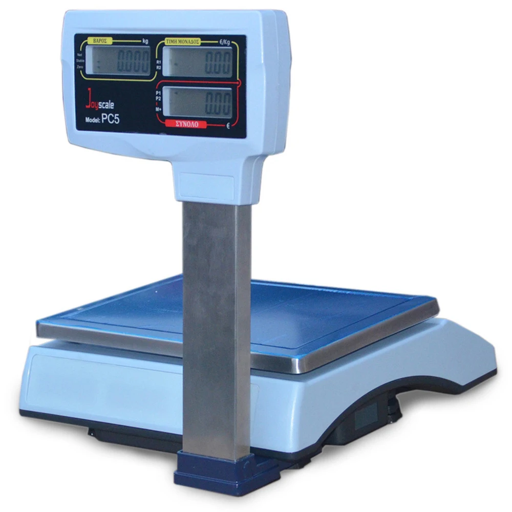 6 15 30 kg lb bascula commercial retail digital printing scale