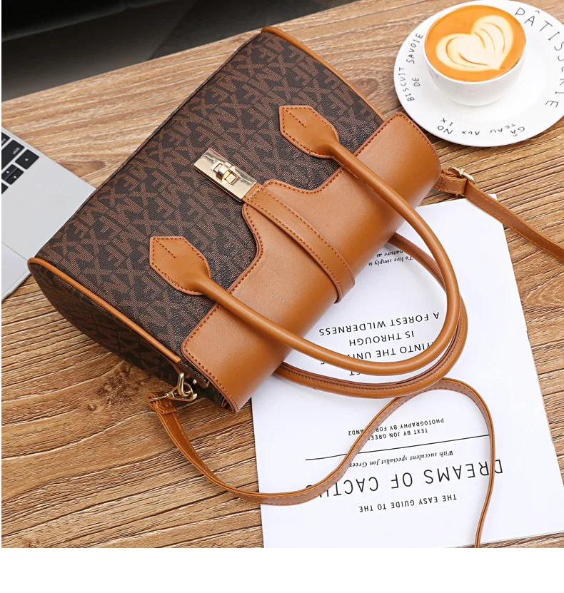 Lady Fashion Handbags tote bag Shoulder crossbody Top Handle Satchel purses and handbags Pu designer handbags famous brands