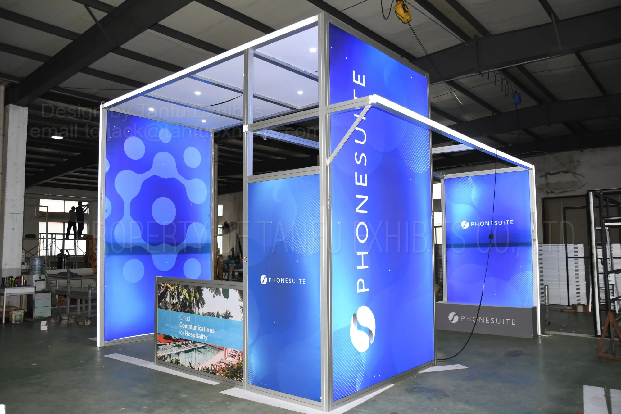 ODM Manufacturer Exhibition Show Booth for Trade Show or Expo