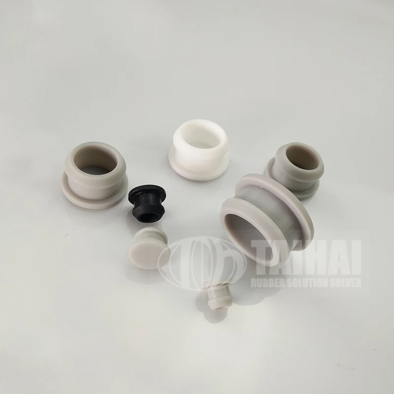 Окружающей среды дружелюбный музыкальный инструмент силиконовой резины штекер, уплотнение T типа силиконовый штекер, круглый силиконовый штекер