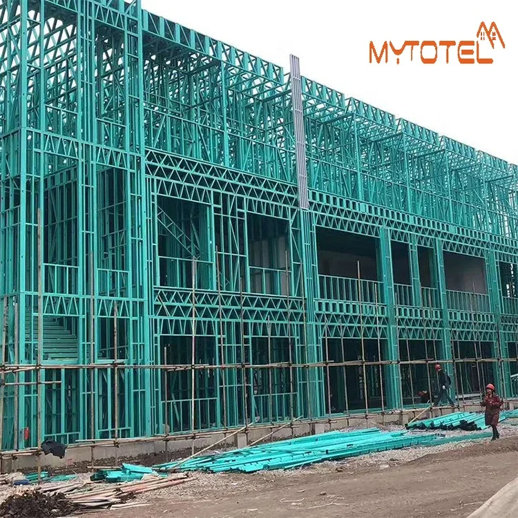 Mytotel light steel frame uran wholesale all construction material wood house frame house