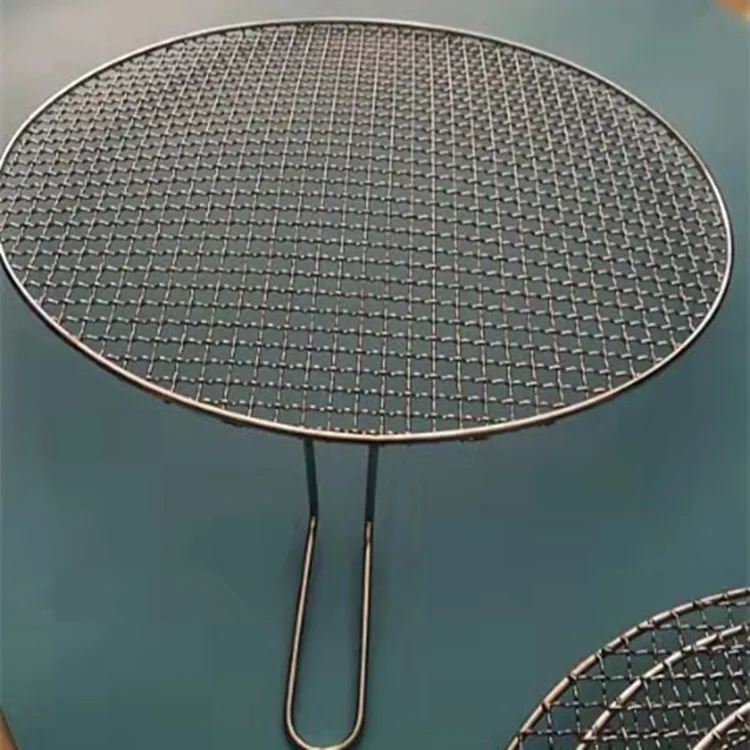 Stainless Steel Cross Wire Round Steaming Cooling Barbecue Racks/Grills/Pan Grate/Carbon Baking Net